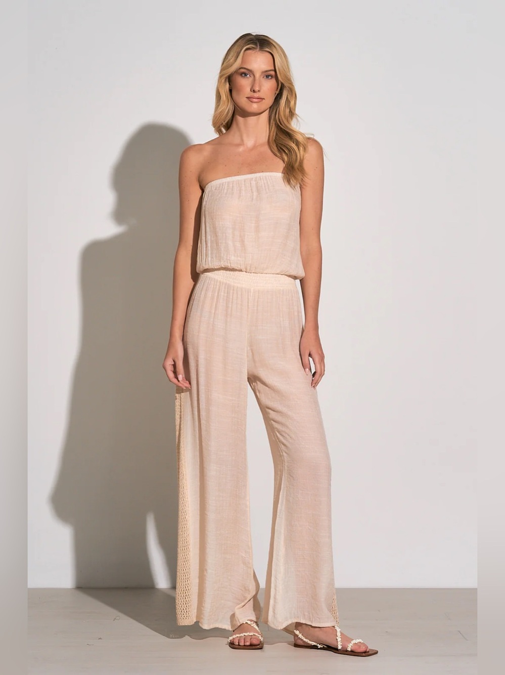 Elan Strapless Jumpsuit - Picture 2 of 6
